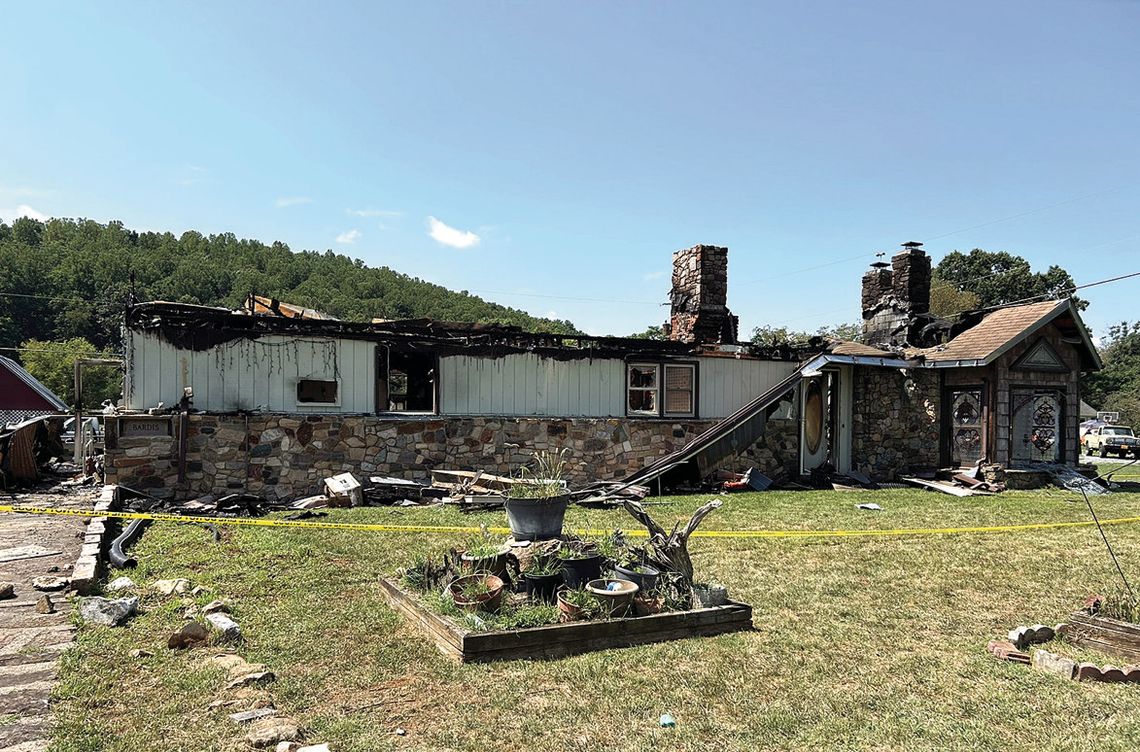 Fire Destroys Rockbridge County Home