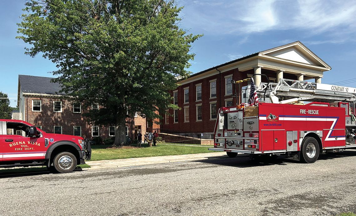 Fire Temporarily Displaces Congregation Fire Temporarily Displaces Congregation