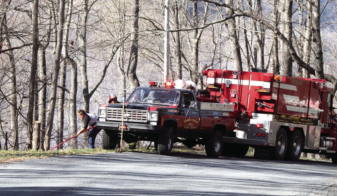 Firefighters Contain Brush Fire