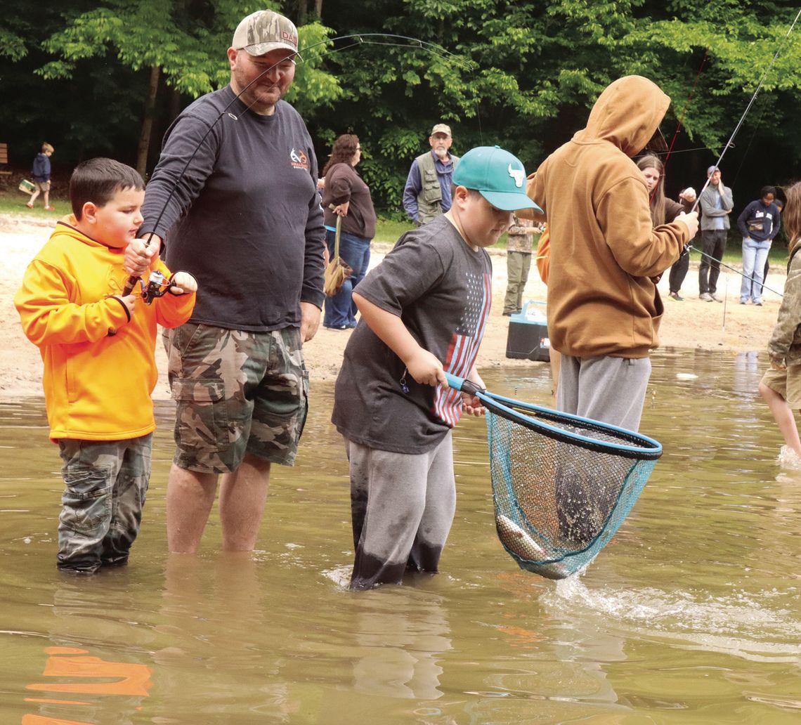 Fishing At The Lake