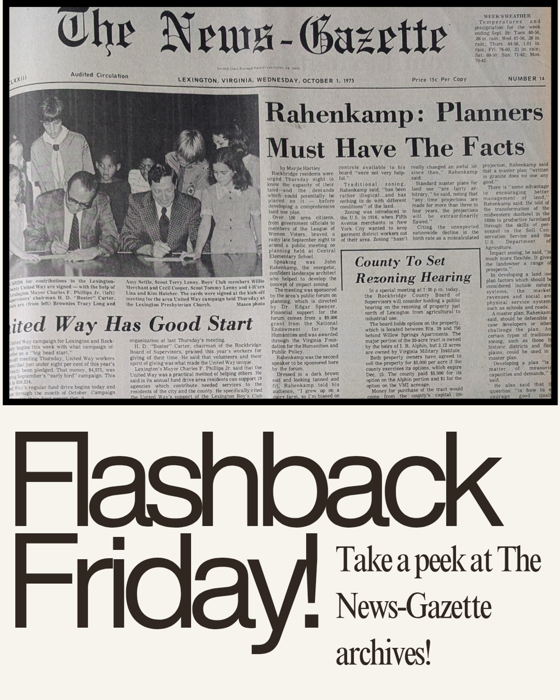 Flashback Friday Flashback Friday