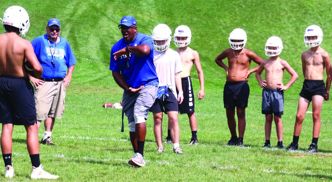 Football Practice Begins