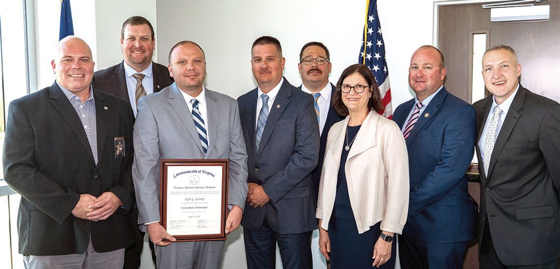 Gosney Graduates From Forensics Academy Gosney Graduates From Forensics Academy