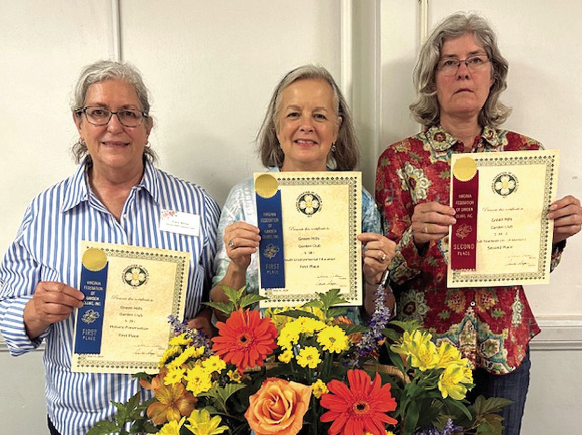 Green Hills Club Wins State Awards