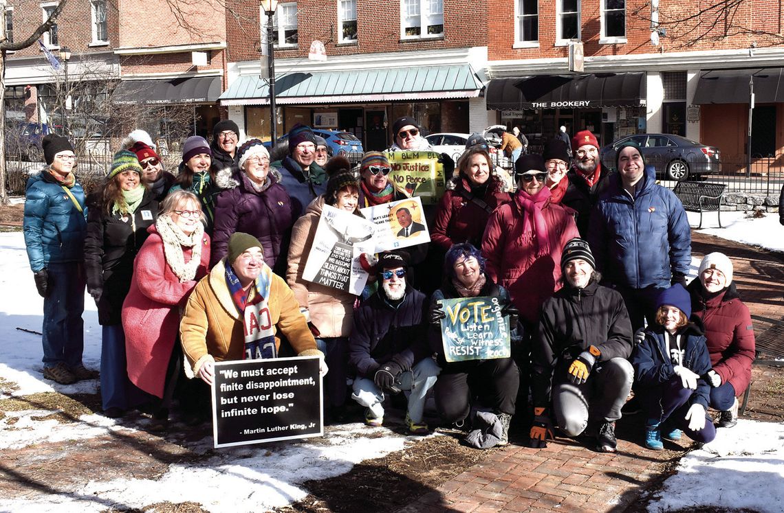 Honoring MLK At Hopkins Green