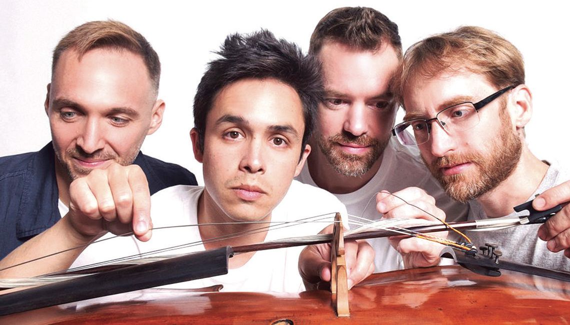 JACK Quartet Playing Wilson Hall