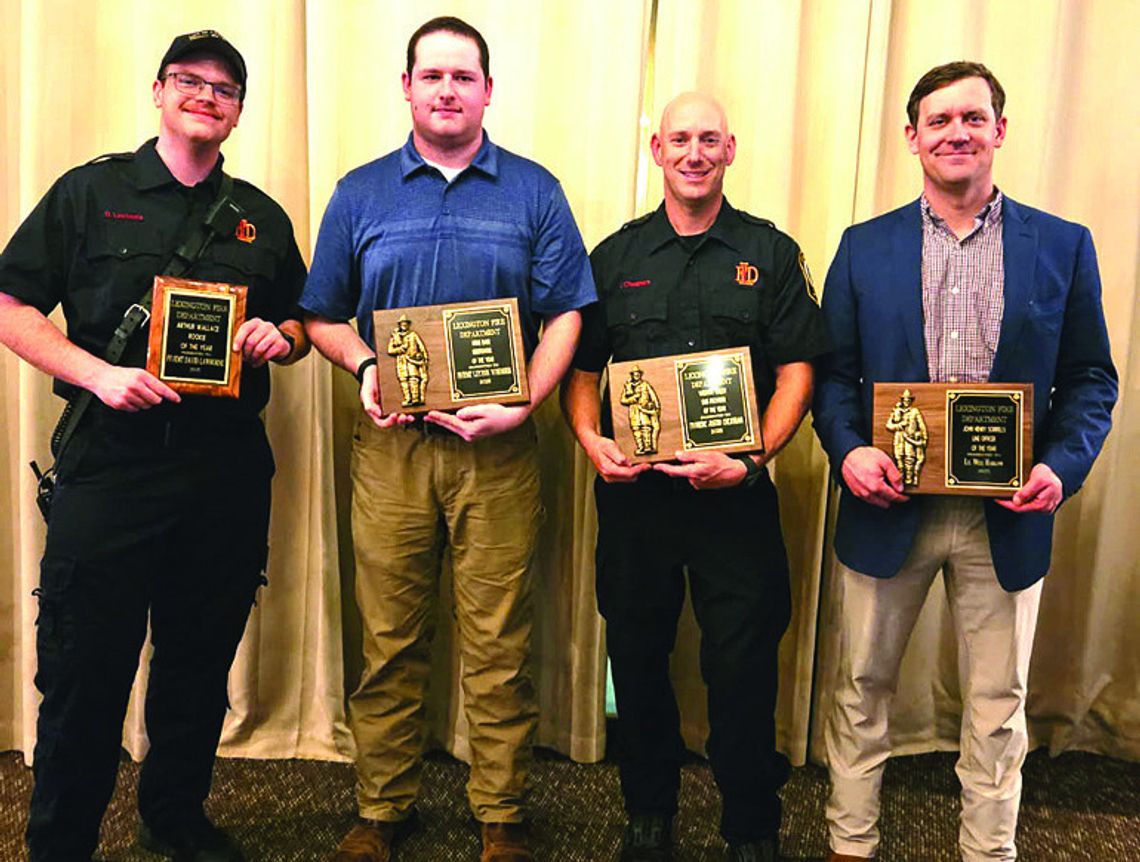 LFD Recognizes Firefighters At Banquet LFD Recognizes Firefighters At Banquet