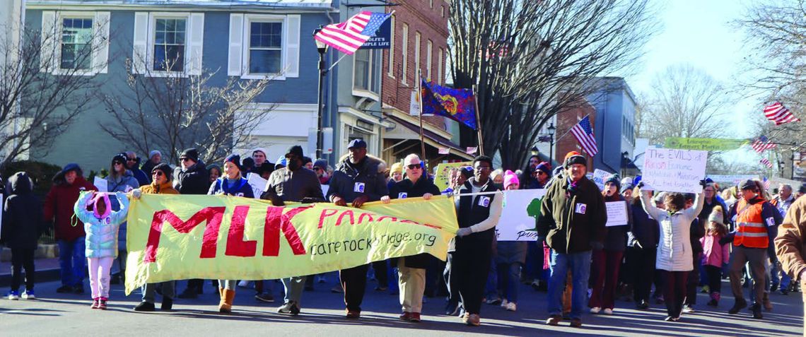 Marching For Justice On MLK Day