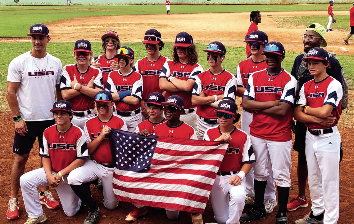 MRMS Catcher Plays For USA National Team