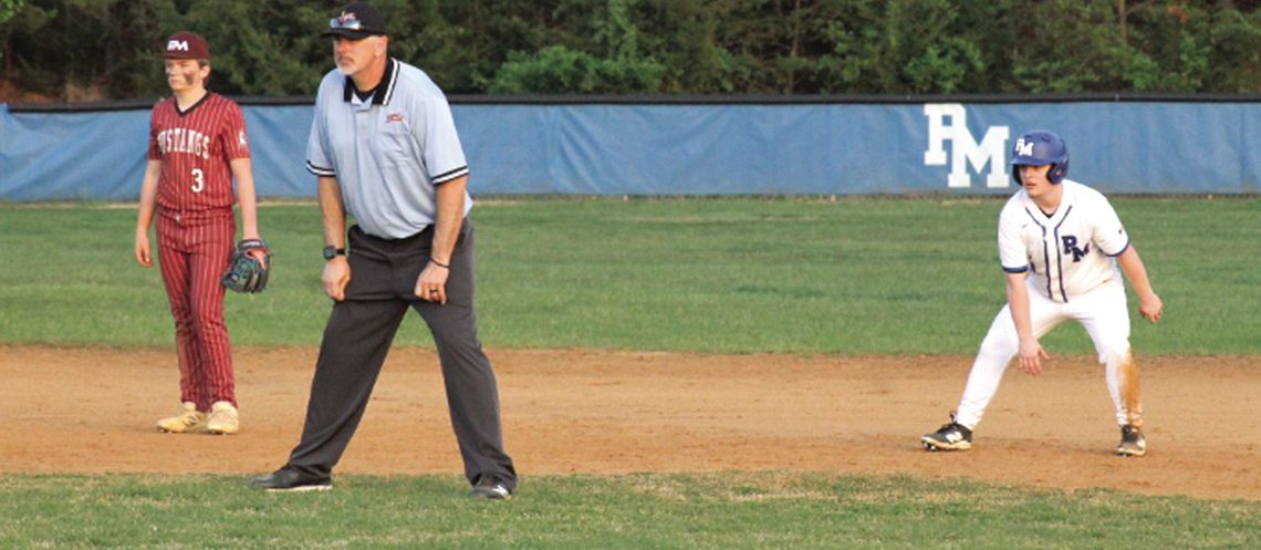 Mustangs Overwhelm Blues, 15-0