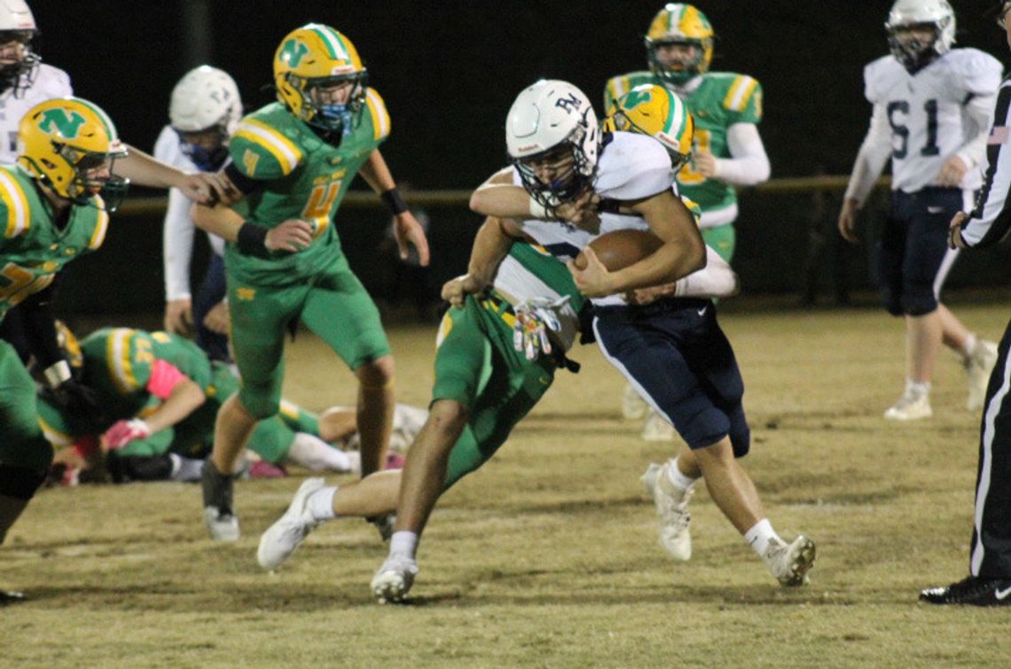 Narrows Bounces Blues, 52-14