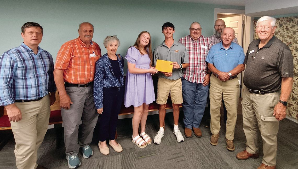 NB Ruritans Present Scholarships