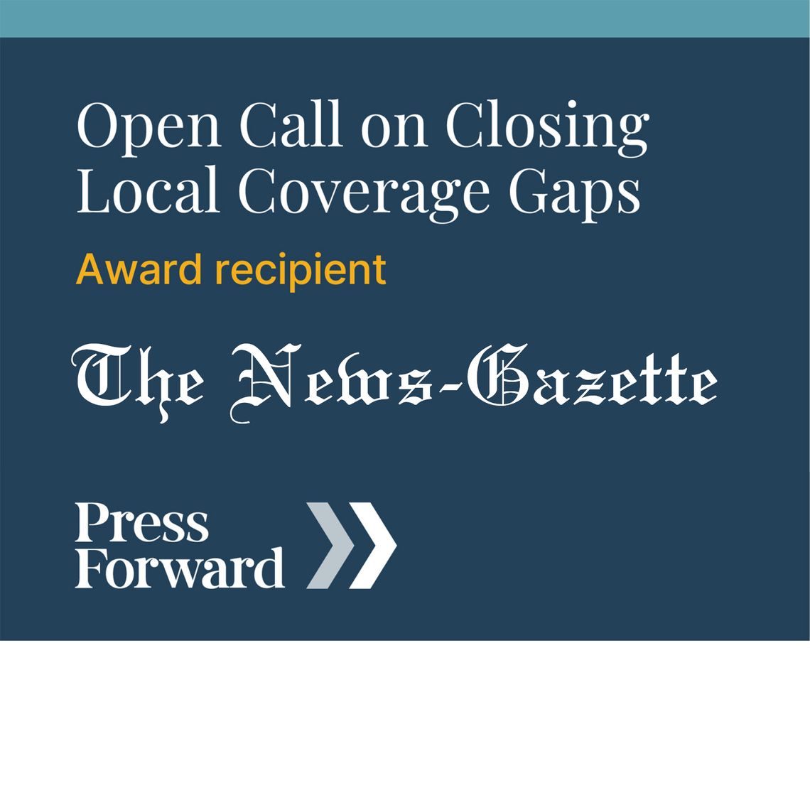 News-Gazette Awarded Grant From Press Forward