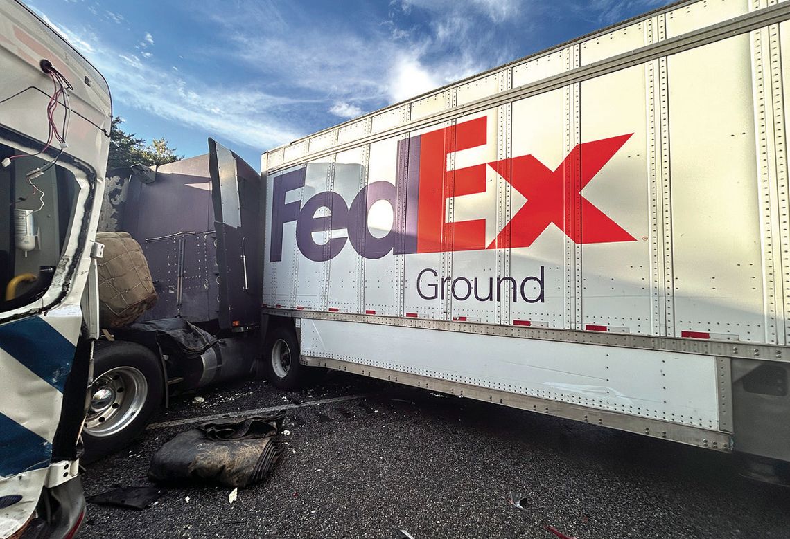 One Killed In Pileup