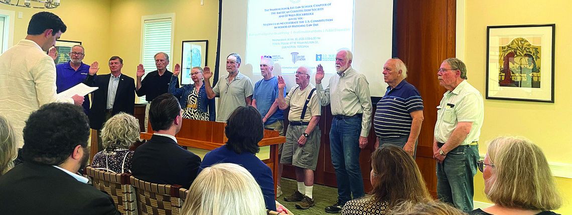 ‘Our Constitution … Requires Vigilance’ ‘Our Constitution … Requires Vigilance’