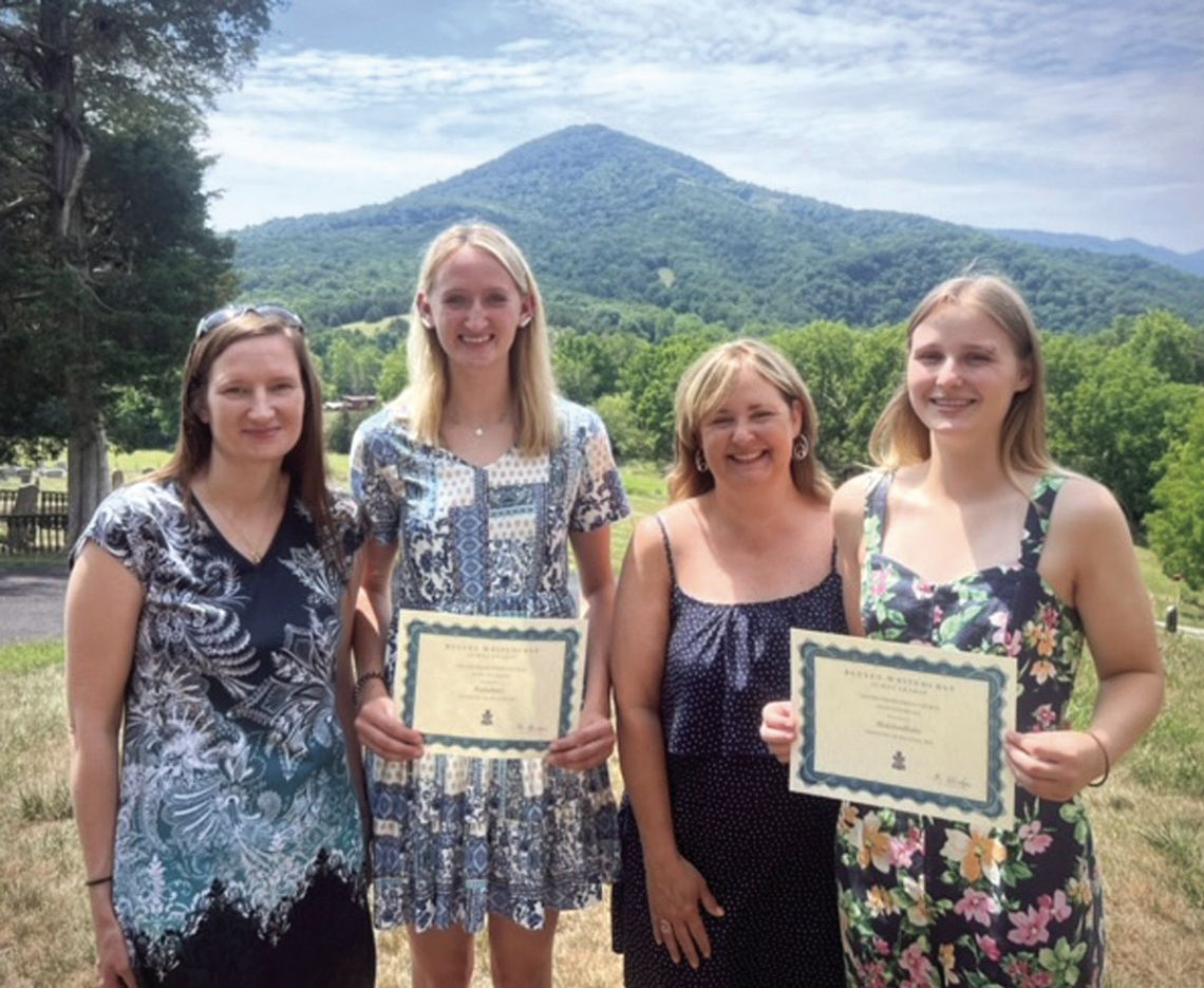 Oxford Church Scholarship Recipients