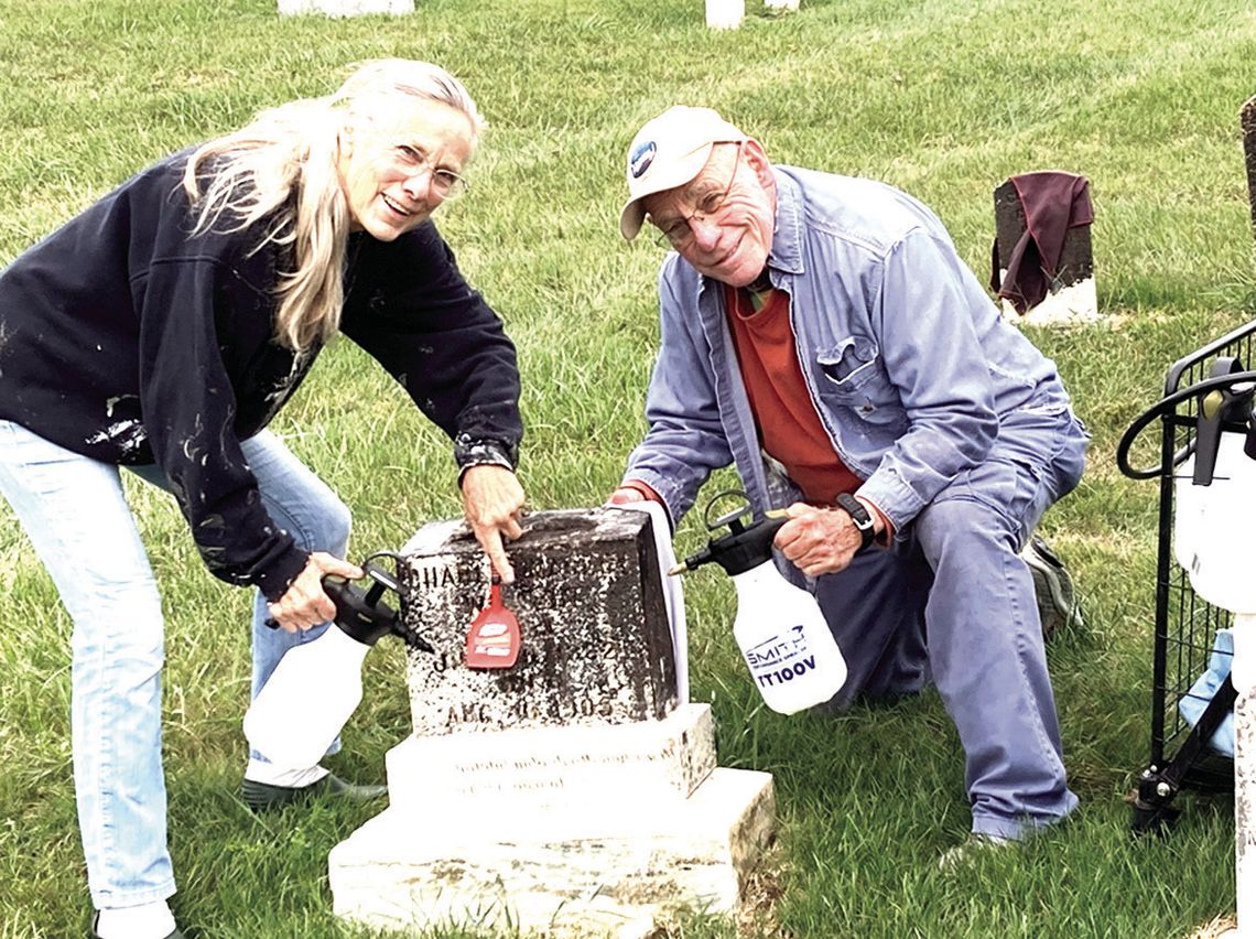 Oxford Completes Tombstone Cleaning Effort Oxford Completes Tombstone Cleaning Effort