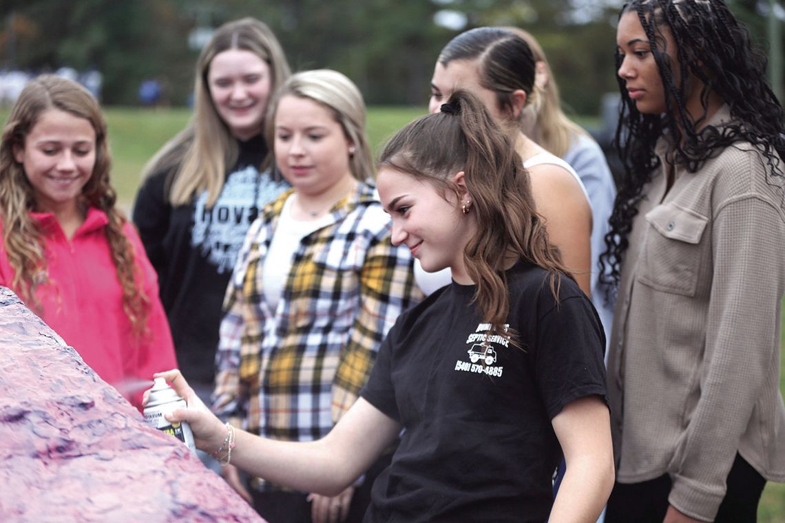 Painting The Spirit Rock