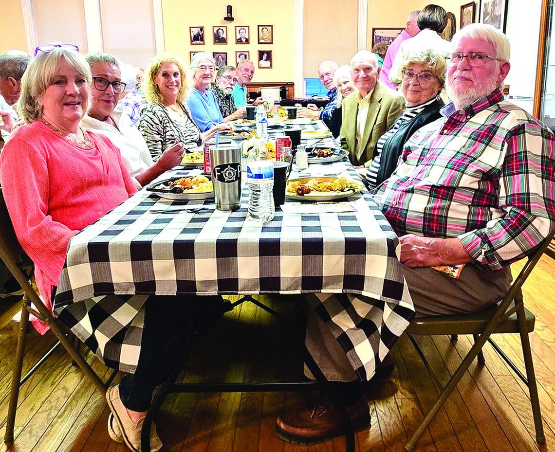 Palmer Ice Cream Supper Volunteers Honored