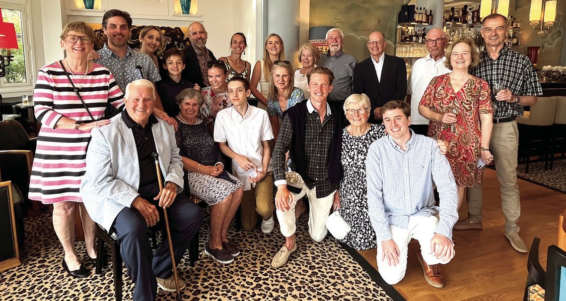 Parsons Family Gathers – In France