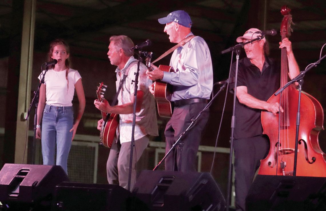 Performing With The Band