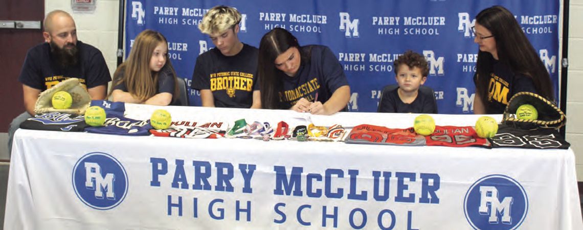 PM’s Julian Signs With Potomac State Softball Team