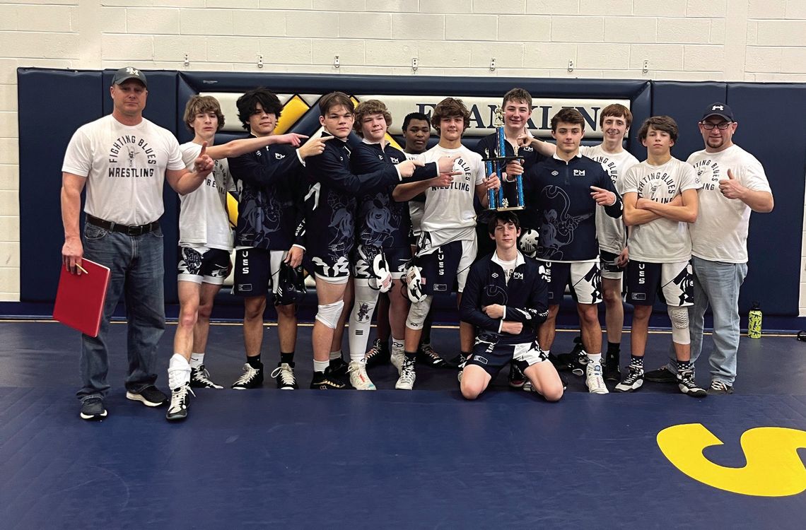 PM Wrestlers Go 5-0 In Franklin