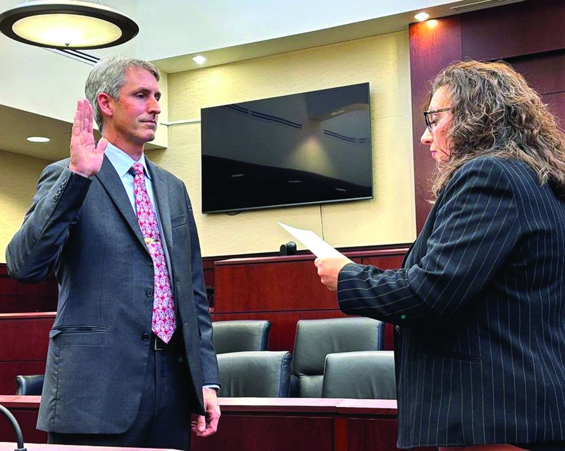 Police Chief Takes Office