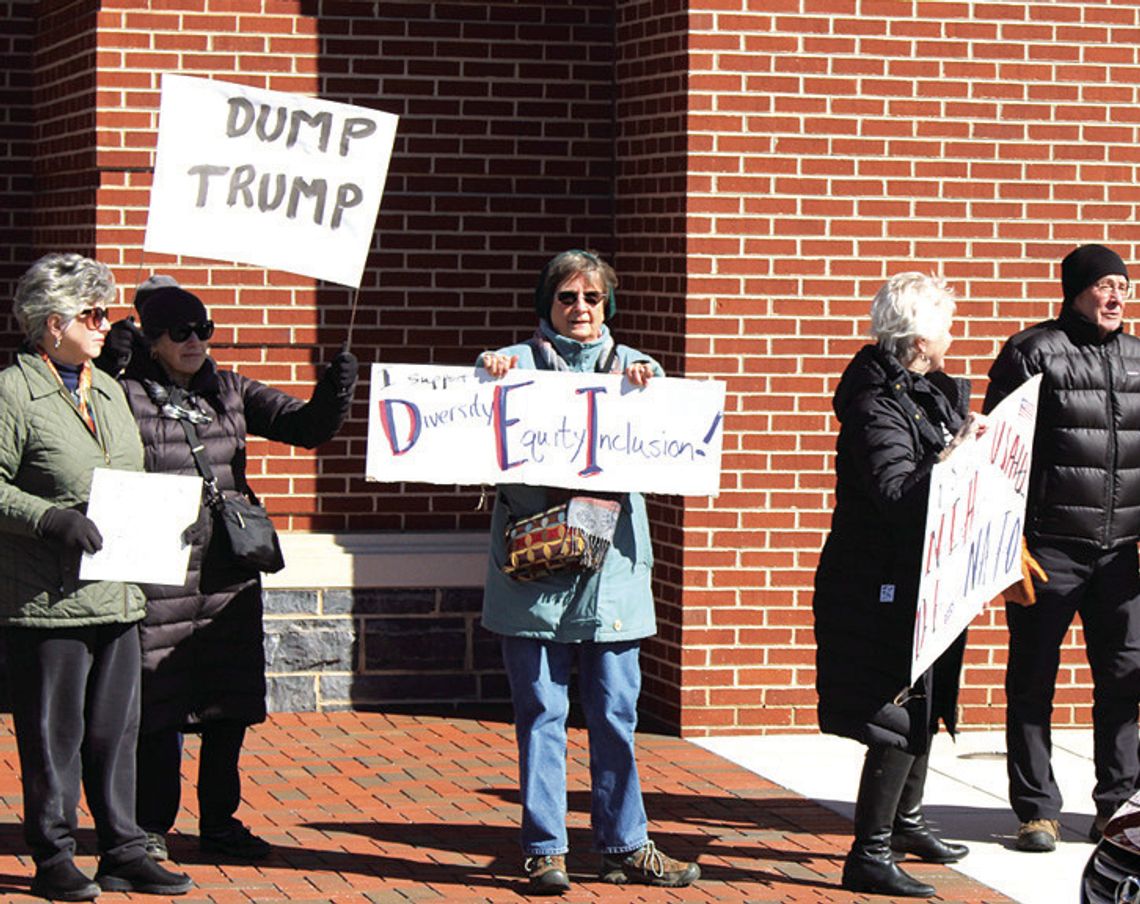 Protesting On Presidents Day