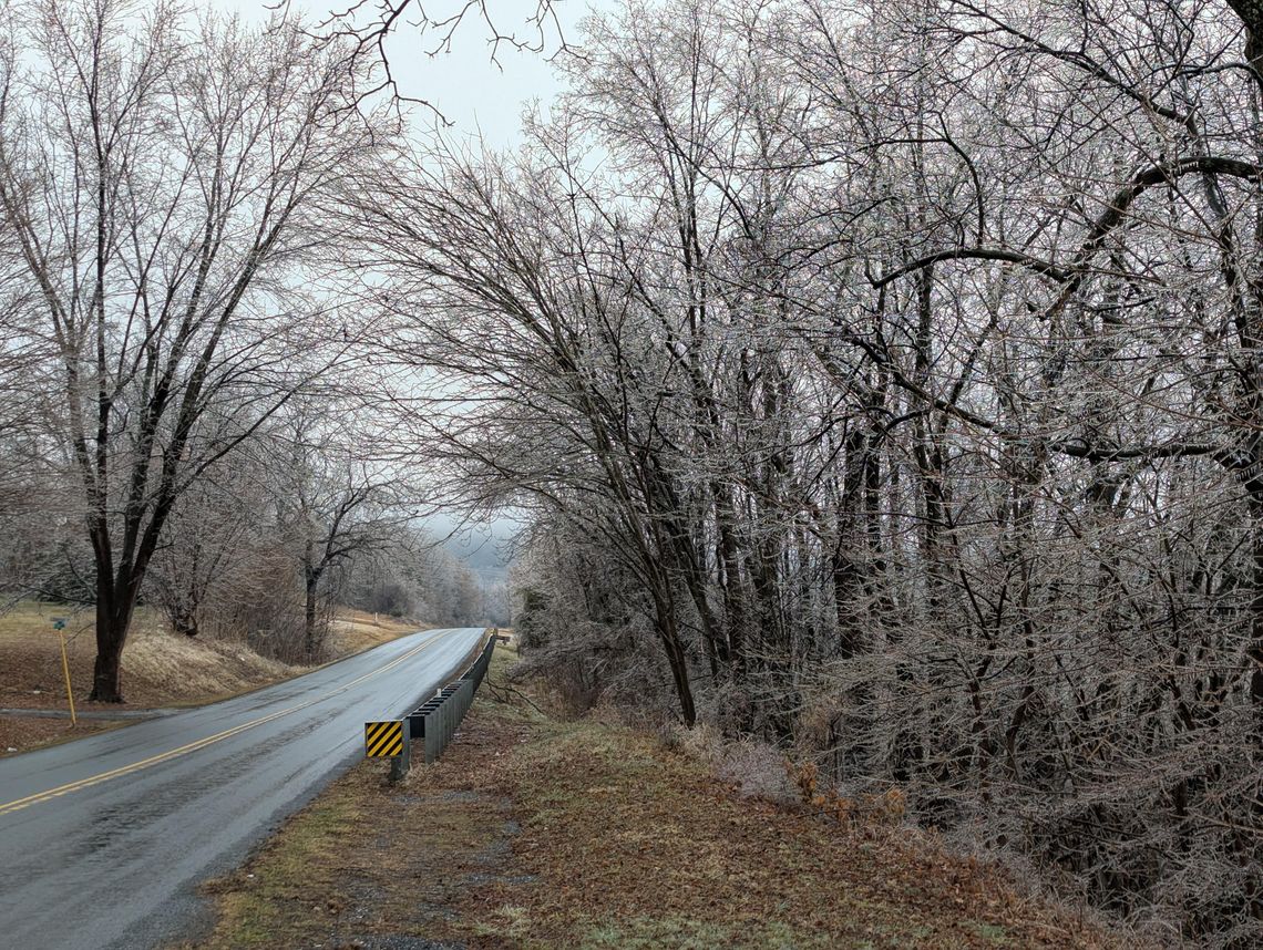 Rain And Ice In Rockbridge