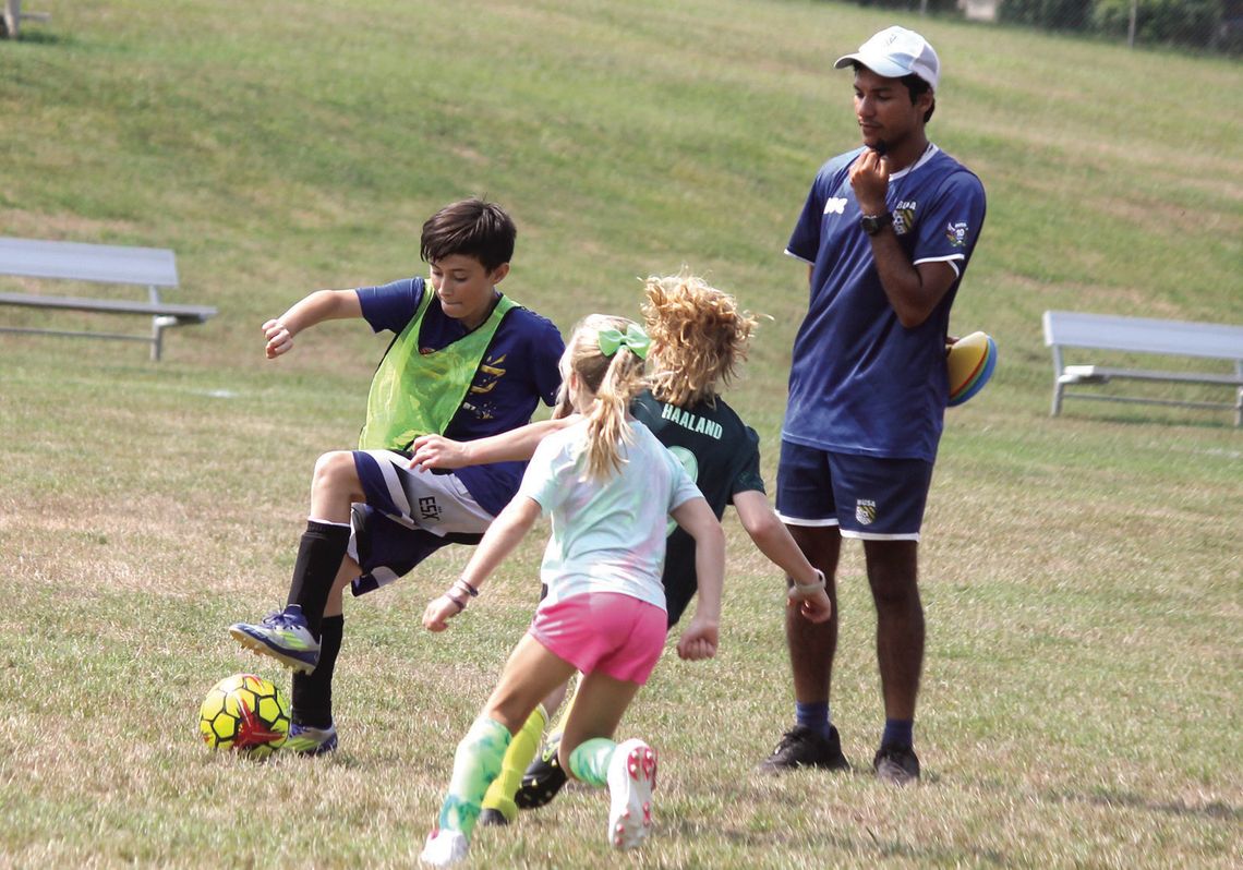 RARO Holds Soccer Camp