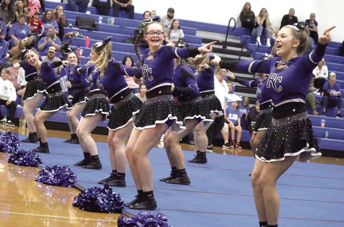 RC Cheerleaders Second In District RC Cheerleaders Second In District