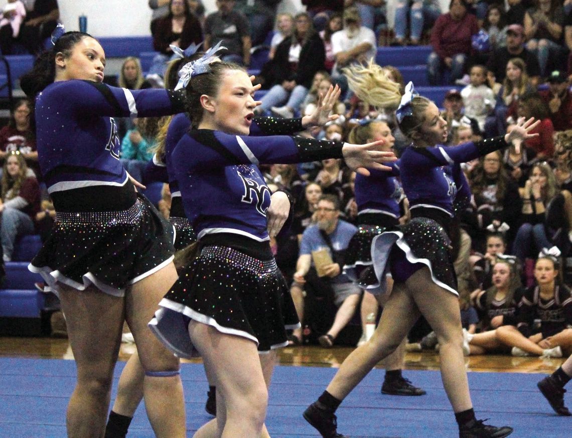 RC Cheerleaders Third At District RC Cheerleaders Third At District