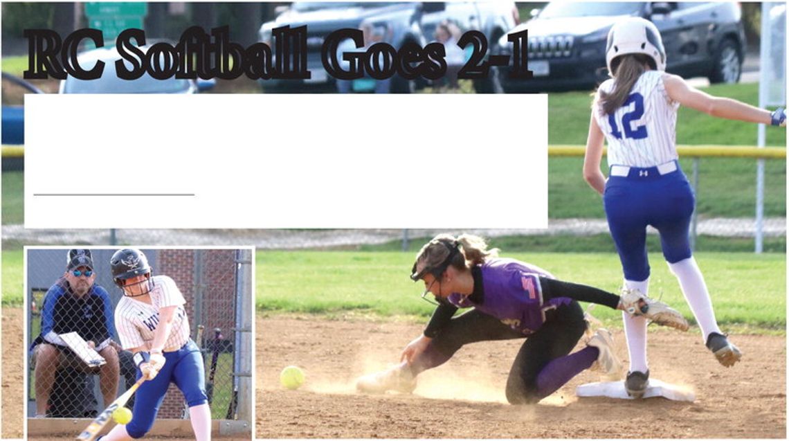 RC Softball Goes 2-1
