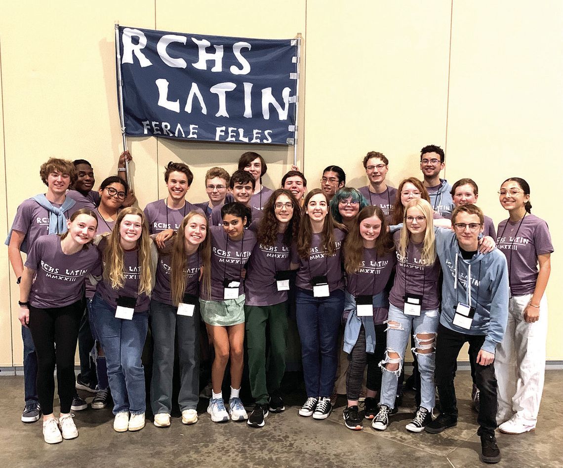 RCHS Brings Home Awards From State Latin Convention