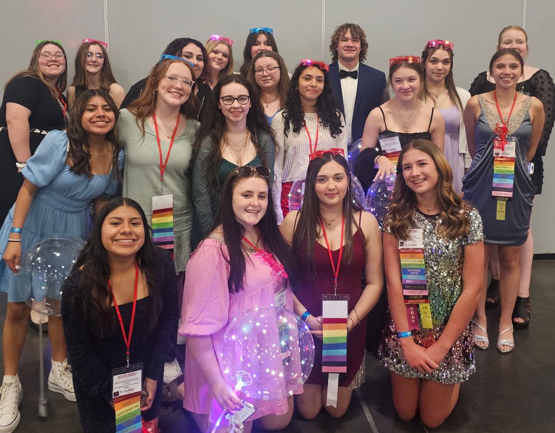 RCHS FCCLA Members Participate In State Conference; Two Headed To Nationals