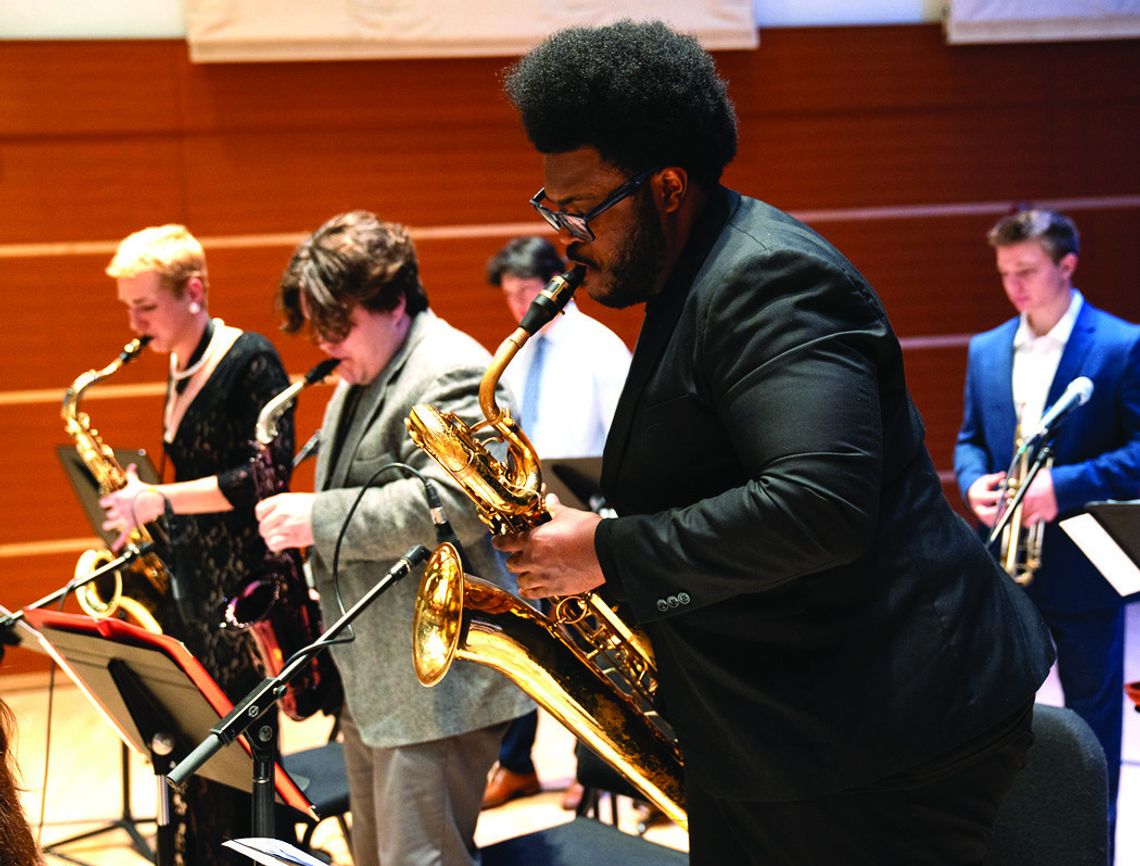 RCHS Students Join Jazz Ensemble Concert