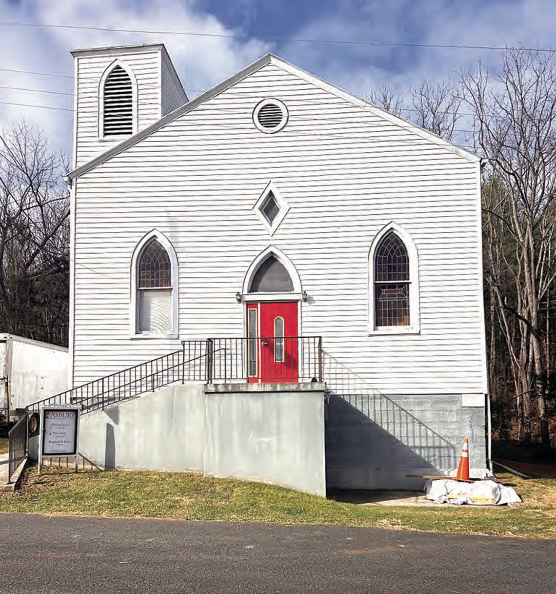 Reconstruction Project Underway At Asbury Church