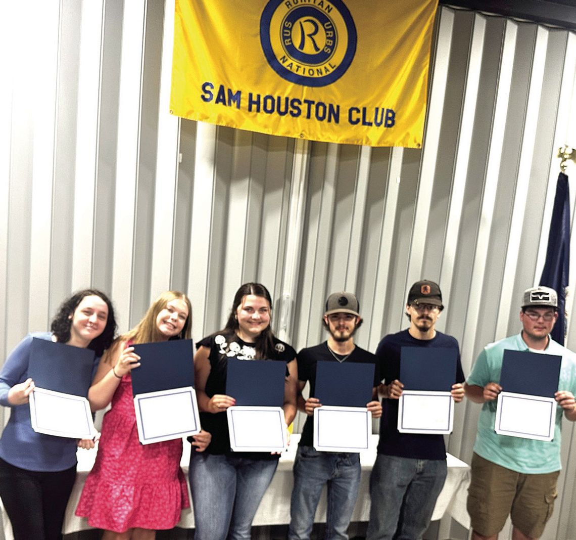 Sam Houston Scholarship Winners