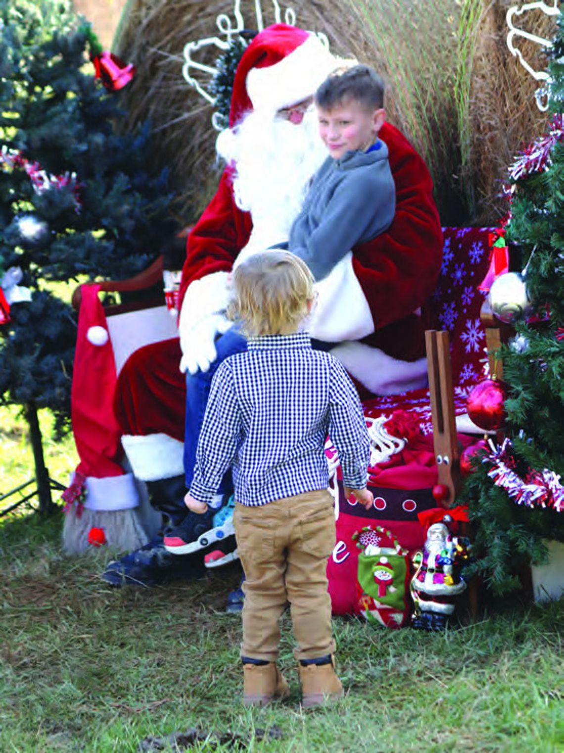 Santa Appearing In Collierstown