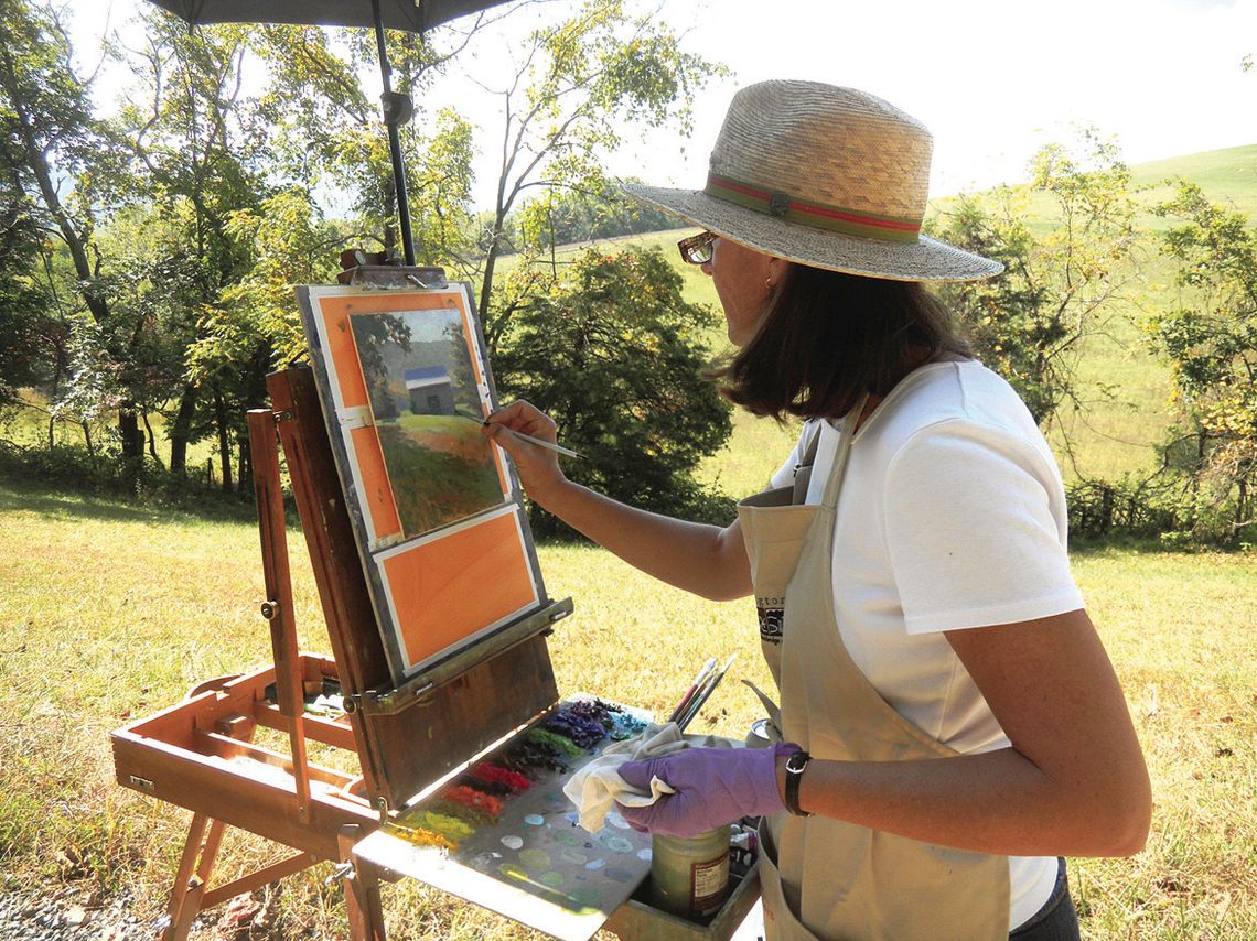 Sauder’s ‘Painting Rockbridge’On Exhibit