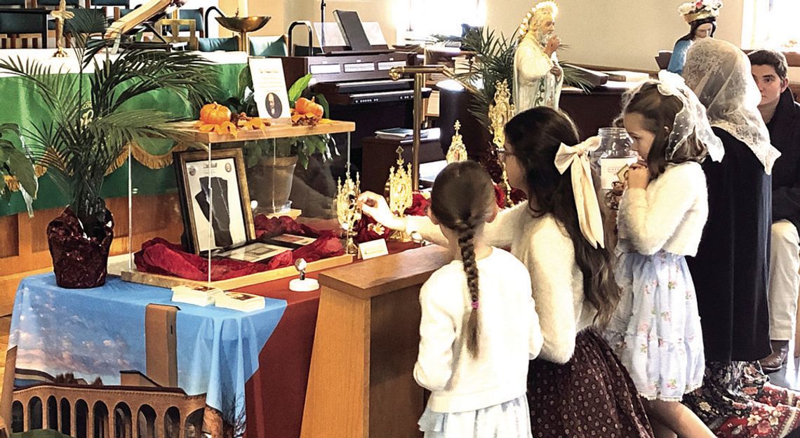 Seeing The Relics Of A Saint