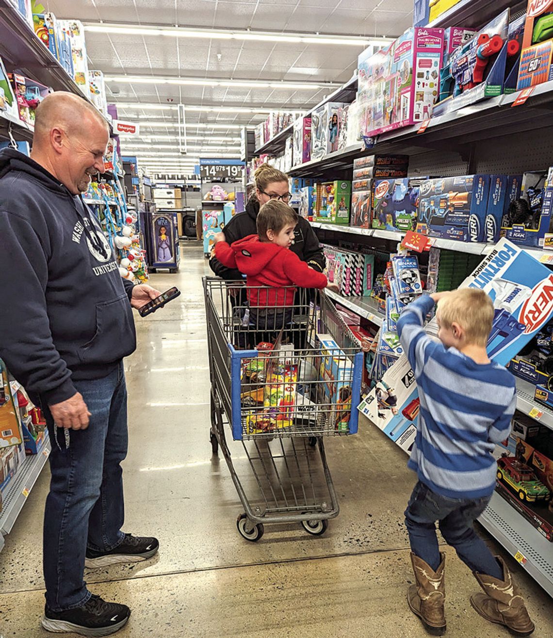 Shopping With Cops