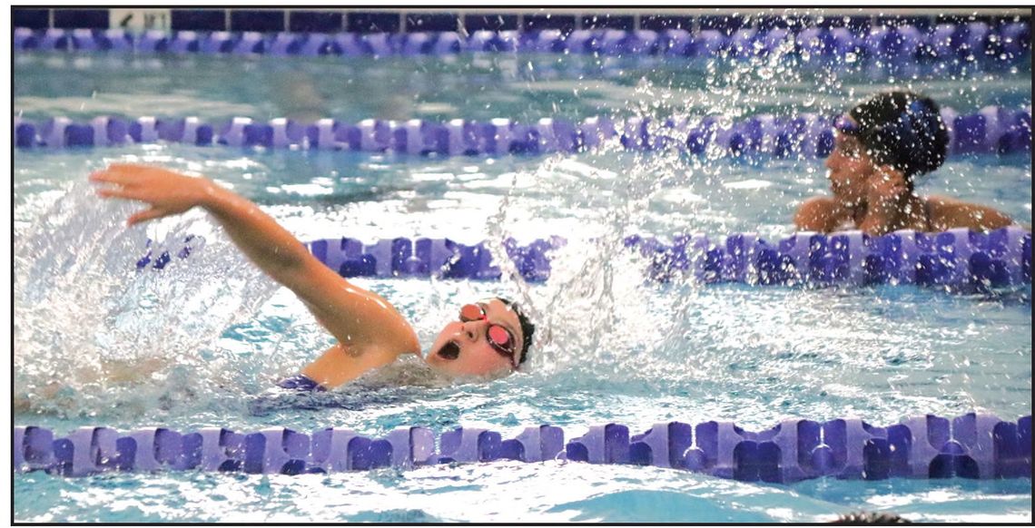 Shorthanded RC Swimmers Fall