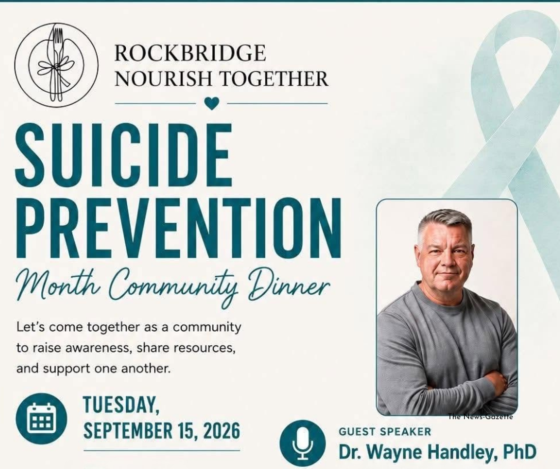 Suicide Prevention Community Dinner Planned