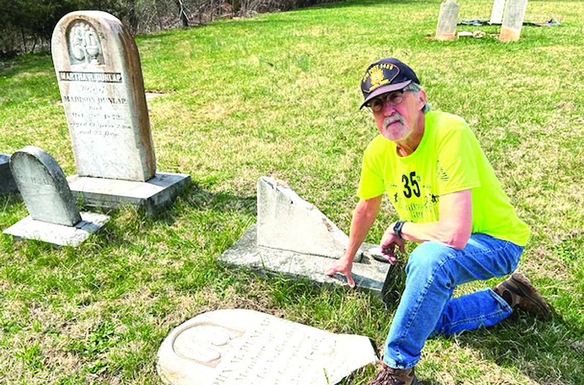 Supporting Restoration Work At Cemetery