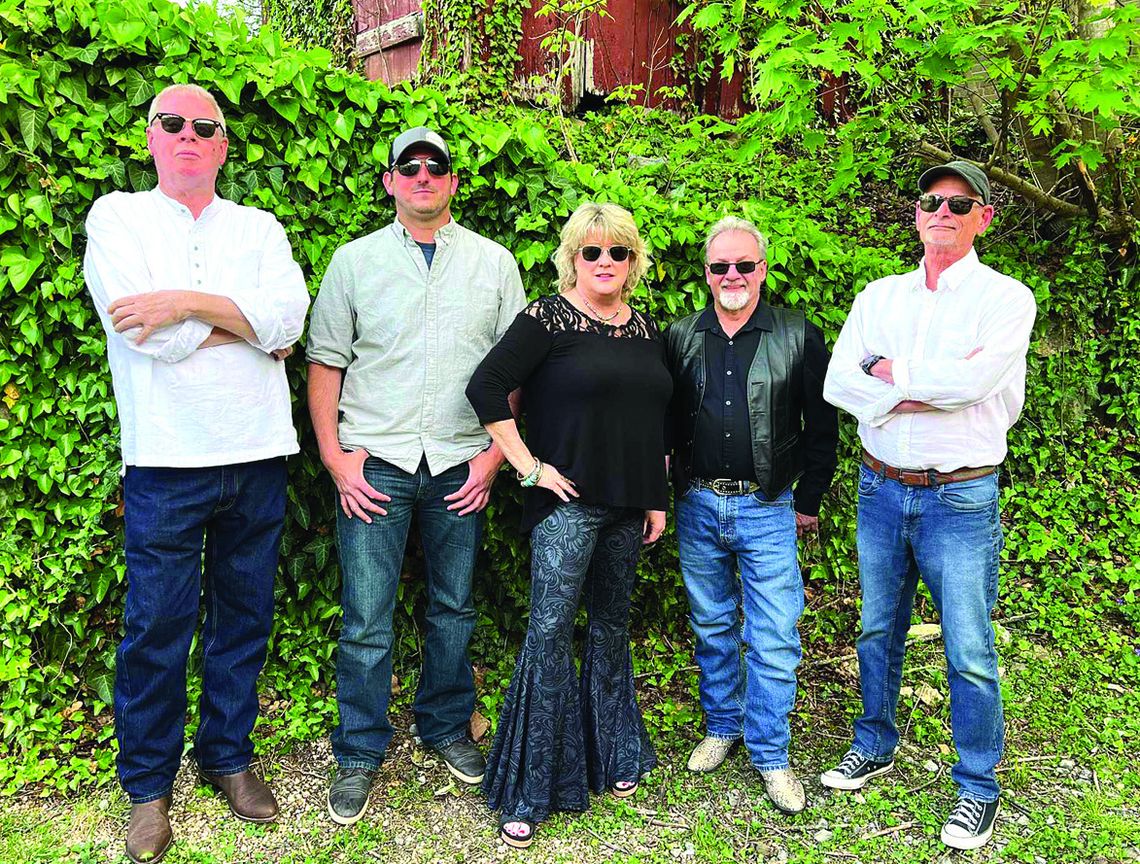 The Pickup Band Onstage Friday At Boxerwood