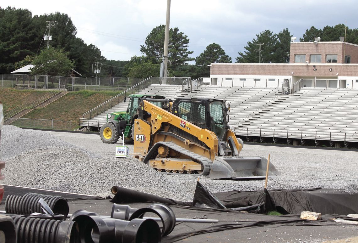 Turf Construction Continues At RC