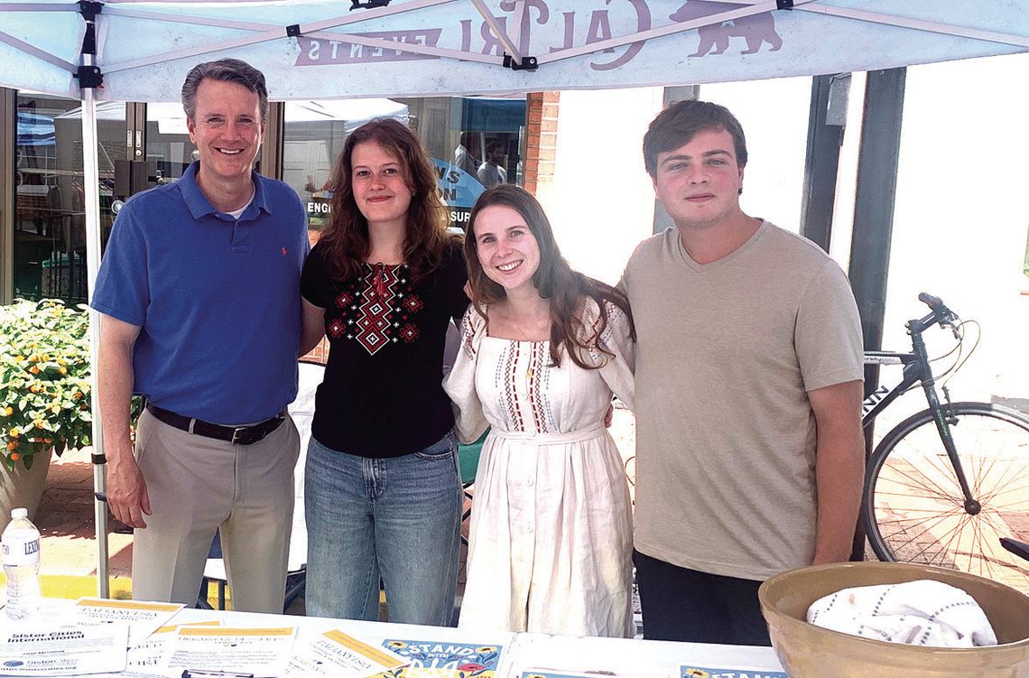 Ukrainian Sister City Committee Makes Its Case At Festival