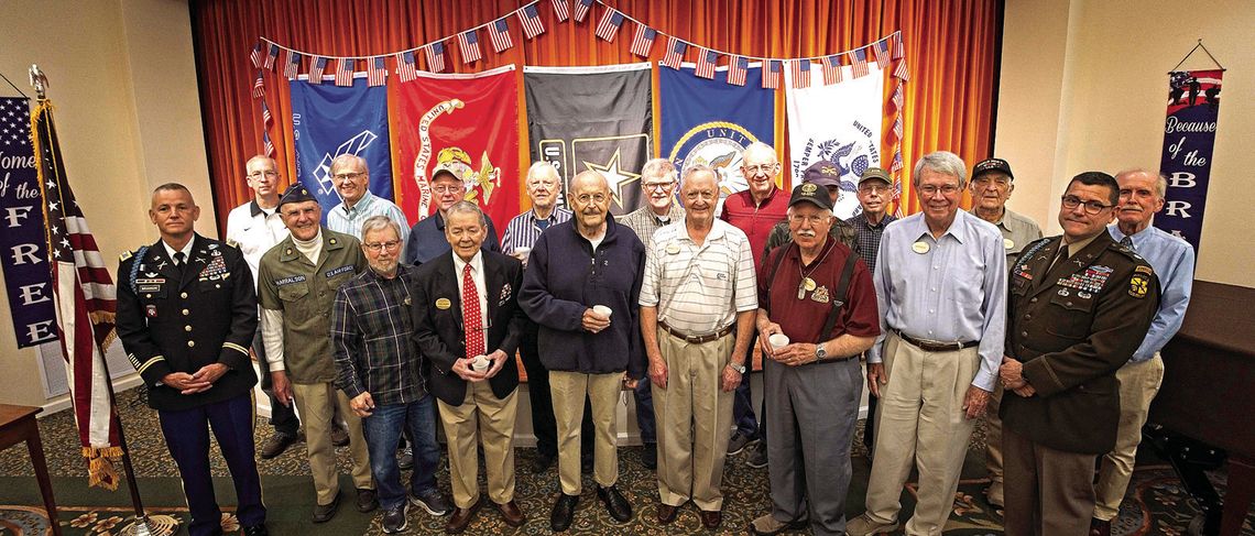 Veterans Gather At Kendal For Café